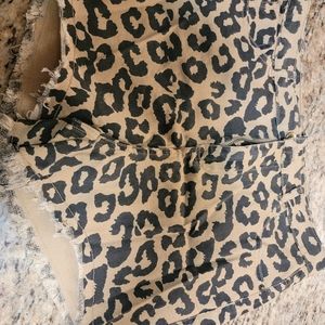 Boutique Leopard Shorts